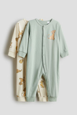 H&M - Boys 2-Pack Printed Pyjamas