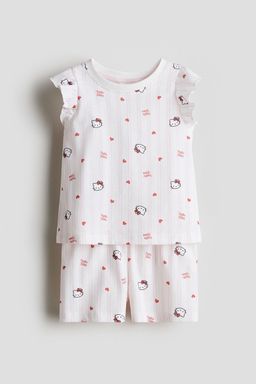 H&M - Girls Pink Printed Pyjamas