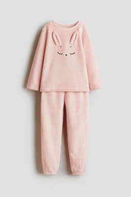 H&M - Girls Multi-Color Applique Pile Pyjamas