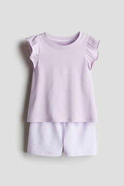 H&M - Girls Purple Pyjamas
