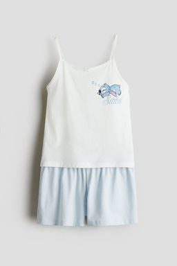 H&M - Girls Blue Cotton Pyjamas