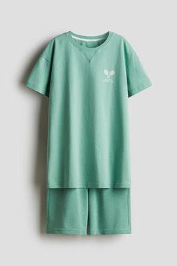 H&M - Boys Green Pyjamas