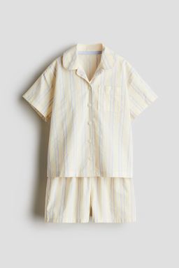 H&M - Boys Yellow Cotton Pyjamas