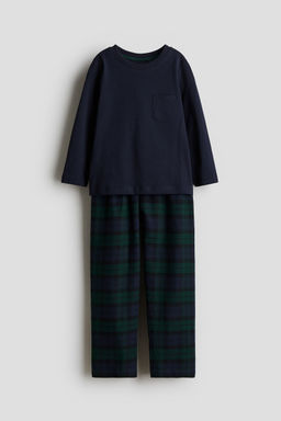 H&M - Boys Blue Cotton Pyjamas