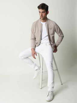 Rare Rabbit - Beige Wind Cheater Jacket