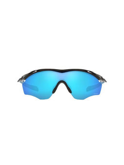Oakley - Men UV Protected Blue Lens Irregular Sunglasses - 0OO934393432145