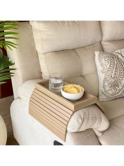Mason Home - Beige Sofa Armrest Tray