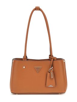 Guess - Cognac Solid Meridian Shoulder Bag