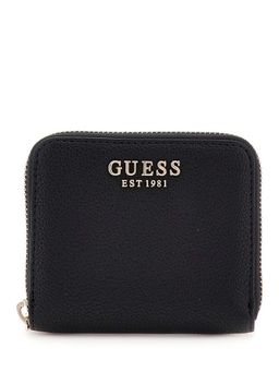 Guess - Black Solid Laurel Zip Around Wallet (S)