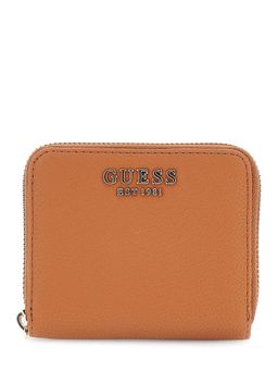 Guess - Cognac Solid Laurel Zip Around Wallet (S)