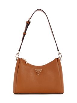 Guess - Cognac Solid Meridian Shoulder Bag
