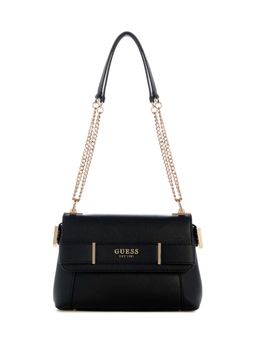 Guess - Black Solid Anadela Convertible Crossbody Bag