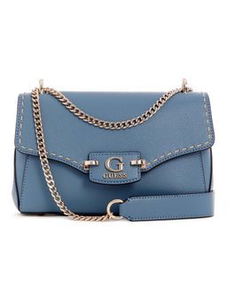 Guess - Slate Solid Nastra Convertible Flap Crossbody Bag