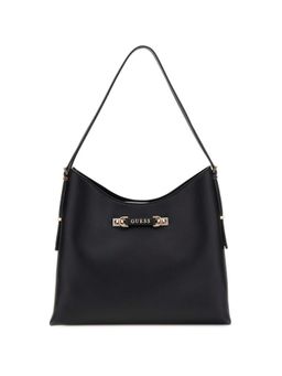 Guess - Black Solid Lefia Shoulder Bag (L)
