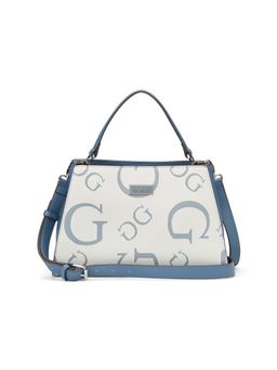 Guess - Haze Printed Averi Satchel Bag with Detachable Strap