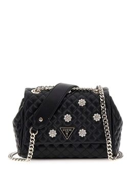 Guess - Black Embellished Everlee Convertible Crossbody Bag