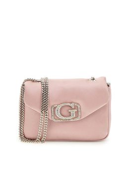 Guess - Bellarose Solid Prue Mini Convertible Flap Crossbody Bag