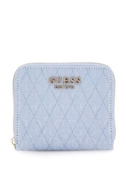 Guess - Stormy Blue Textured Betula Zip Around Wallet (S)