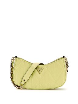 Guess - Citrine Solid Aldina Top Zip Shoulder Bag