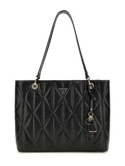 Guess - Black Solid Aldina Noel Tote Bag