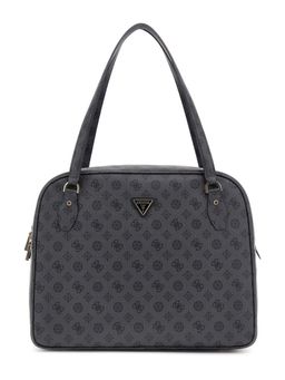 Guess - Charcoal Printed Wilder Travel Shoulder Bag