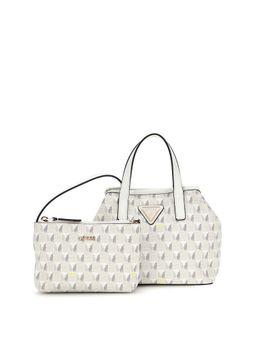 Guess - Stone Logo Printed Wave Mini Shoulder Bag with Pouch (Set of 2)