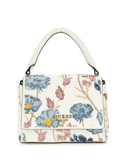 Guess - Multi Floral Sequins Zaria Top Handle Sling Bag
