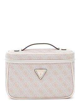 Guess - Beige Dove Printed Jesco Toiletry Train Case