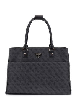 Guess - Charcoal Printed Jesco Shopper Tote Bag