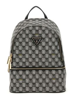 Guess - Black Logo Printed Follie Backpack (S)
