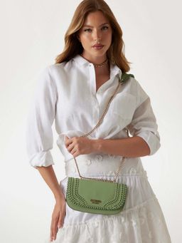 Guess - Eucalyptus Solid Tatum Convertible Crossbody Bag