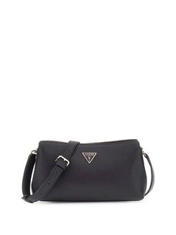 Guess - Black Solid Talent Top Crossbody Bag