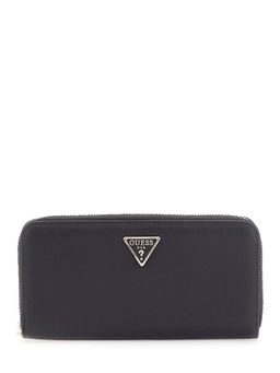 Guess - Black Solid Talent Zip Around Wallet (L)