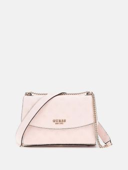 Guess - Rosewater Logo Textured Phoebe Convertible Crossbody Bag