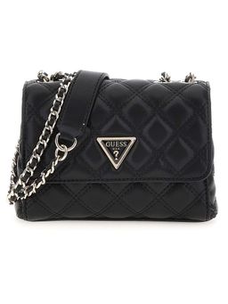 Guess - Black Solid Giully Mini Crossbody Bag