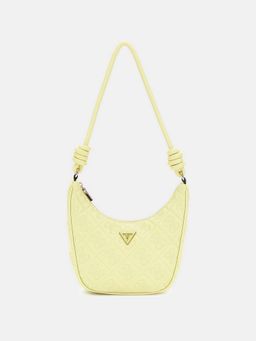 Guess - Citrine Textured Adelasia Top Zip Shoulder Bag