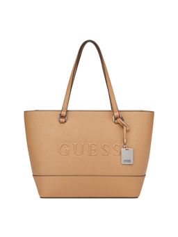 Guess - Camel Solid Haddington Carryall Tote Bag