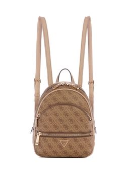 Guess - Latte Logo Printed Manhattan Backpack