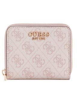 Guess - Rosewater Logo Printed Katya Zip Around Wallet (S)