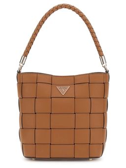 Guess - Caramel Solid Maylee Bucket Bag with Detachable Strap