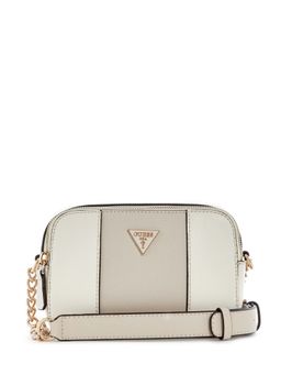 Guess - Off White Colorblock Noelle Camera Crossbody Bag