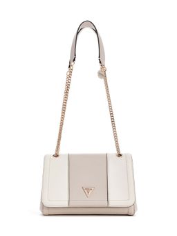 Guess - Taupe Colorblock Noelle Convertible Crossbody Bag