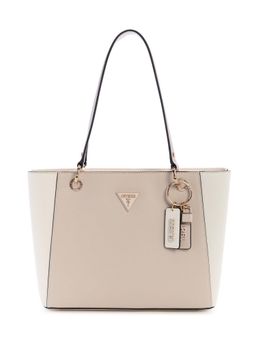 Guess - Taupe Colorblock Noelle Tote Bag (S)