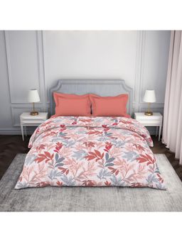 SPACES - 100% Cotton Pink Ac Comforter Double Bed Quilt