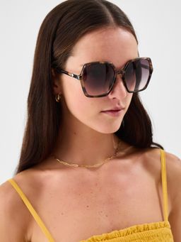 Accessorize London - Women'S Tort Preppy Sunglasses-Ma-10004447841