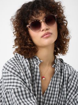 Accessorize London - Women'S Preppy Metal Sunglasses-Ma-10009180191
