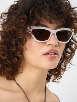 Accessorize London - Women'S Hexagonal Metal Sunglasses-Ma-10009192311