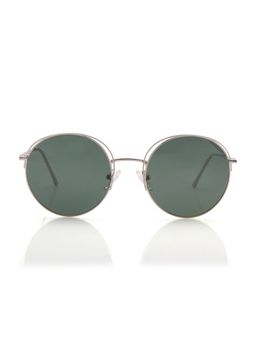 VOX - Unisex Brown Round Rim Polarised and Uv Protected Lens Sunglasses-Vx016 (49)