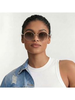 VOX - Unisex Black Rectangular Rim Polarised and Uv Protected Lens Sunglasses-Vx017 (49)