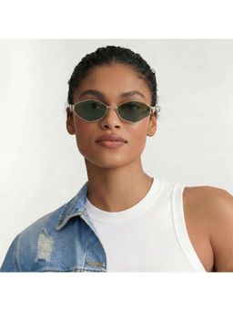 VOX - Unisex Diamond Full Rim Polarised and Uv Protected Lens Sunglasses-Vx023 (55)